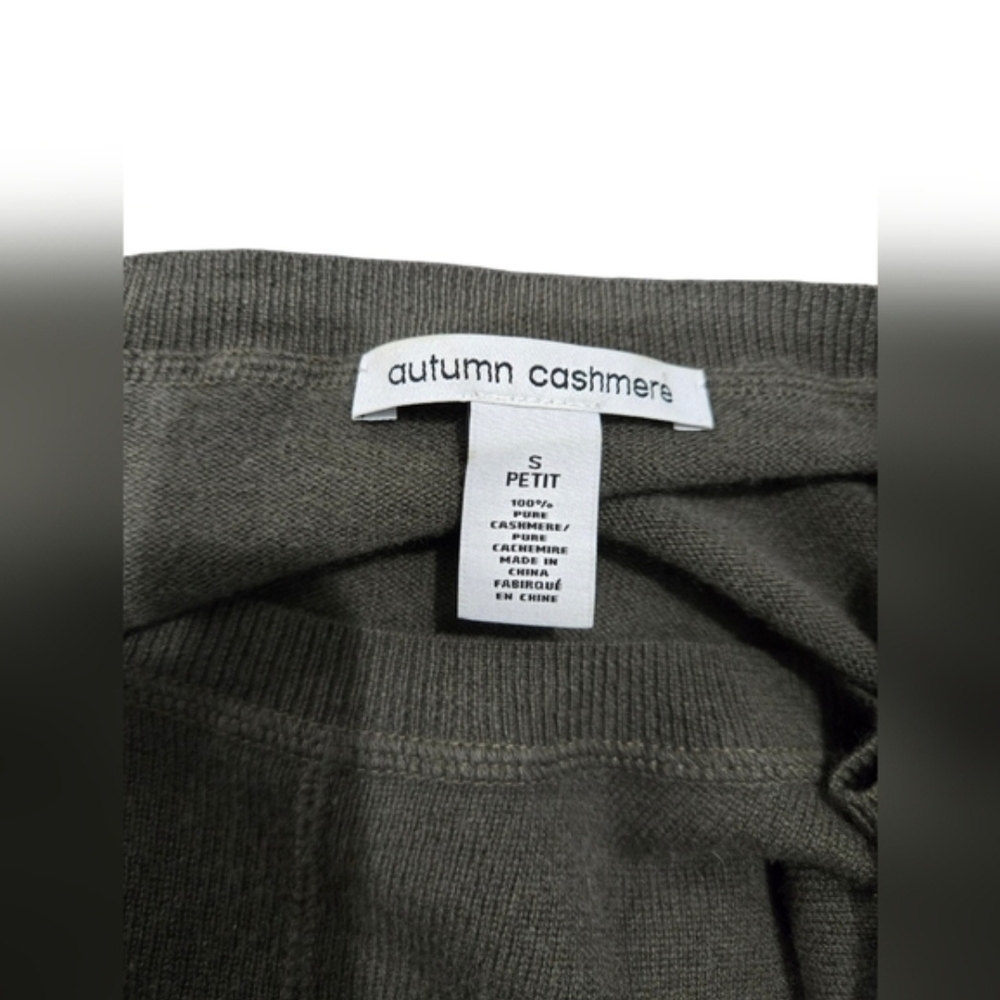 Autumn Cashmere Relaxed-Fit 100% Cashmere Sweater Size SP - Picture 9 of 9